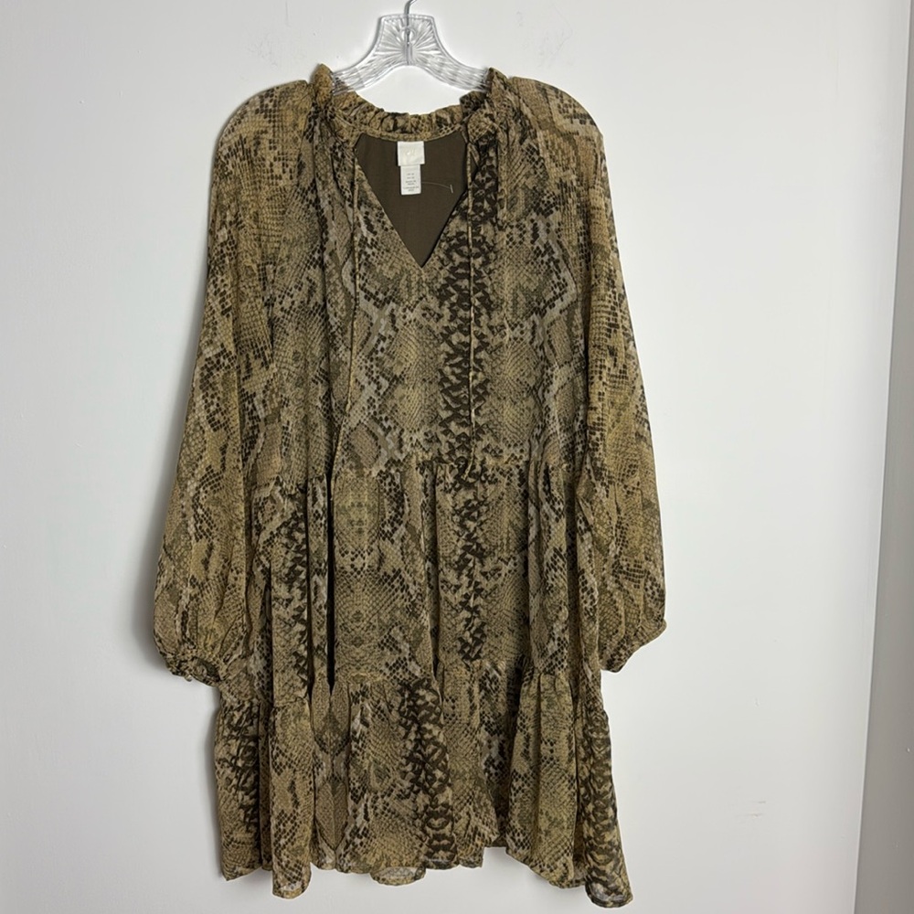 H&M Animal Print Dress